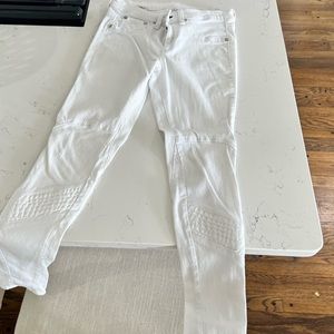 Rag & Bone white skinny jean